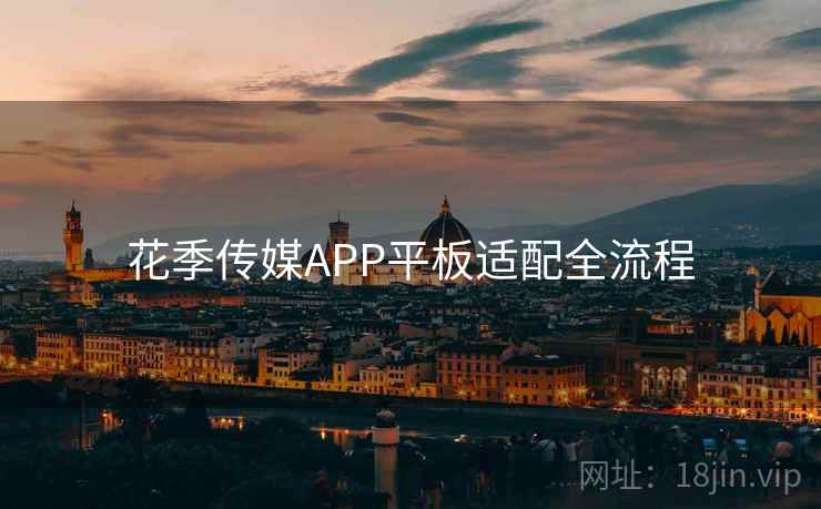 花季传媒APP平板适配全流程  第2张