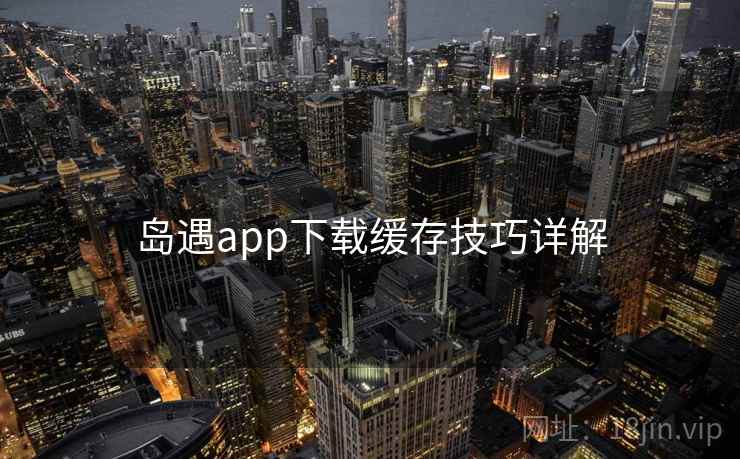 岛遇app下载缓存技巧详解  第1张