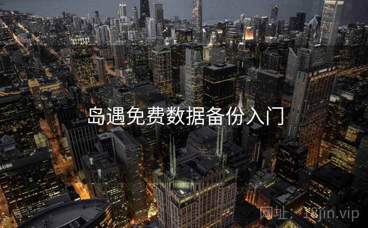 岛遇免费数据备份入门  第2张