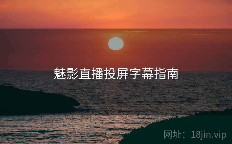 魅影直播投屏字幕指南  第1张