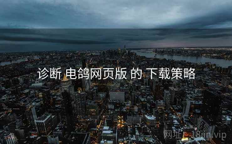 诊断 电鸽网页版 的 下载策略  第2张