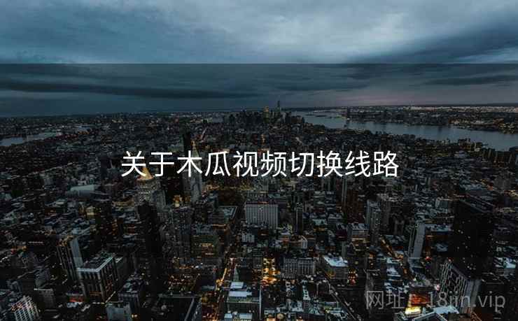 关于木瓜视频切换线路  第1张
