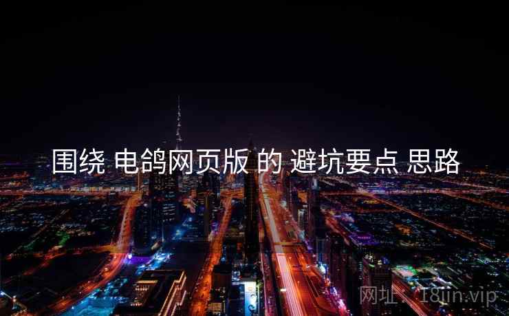 围绕 电鸽网页版 的 避坑要点 思路  第2张