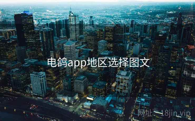 电鸽app地区选择图文  第1张