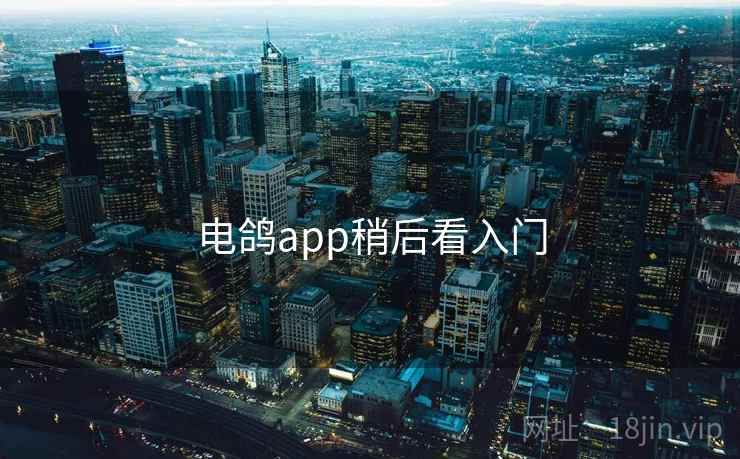 电鸽app稍后看入门  第1张
